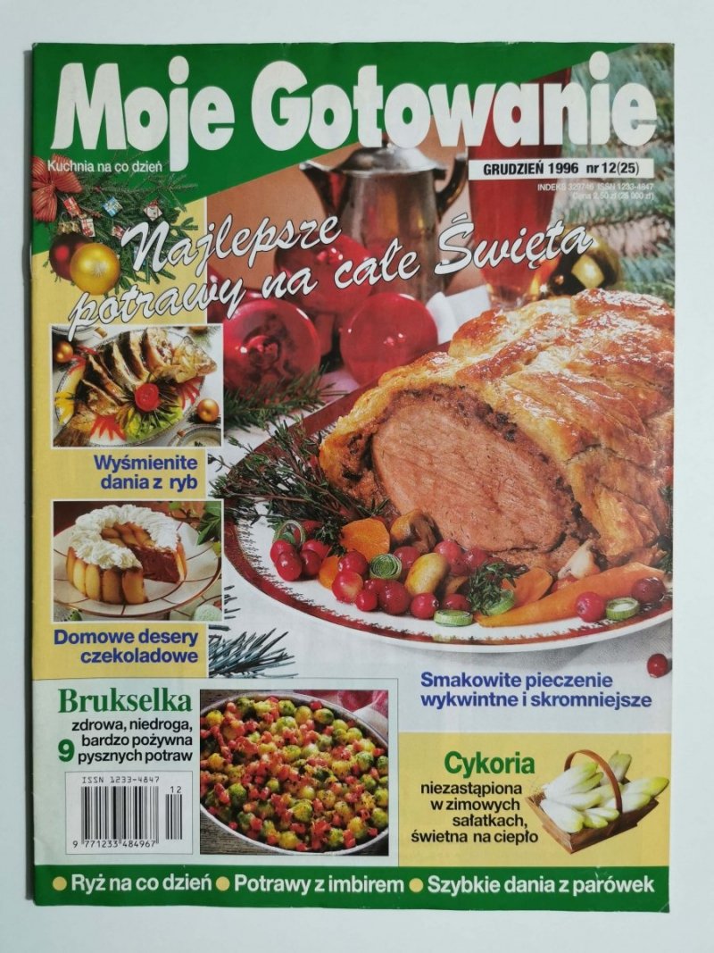 MOJE GOTOWANIE GRUDZIEŃ 1996 NR 12 (25)