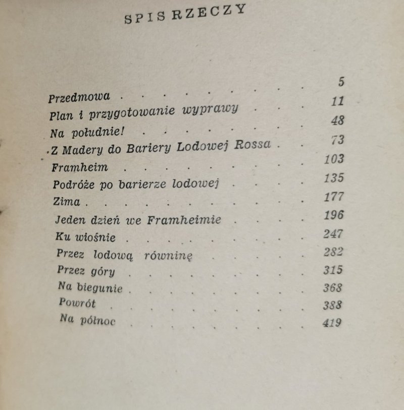 ZDOBYCIE BIEGUNA POŁUDNIOWEGO - Roald Aundsen 1957