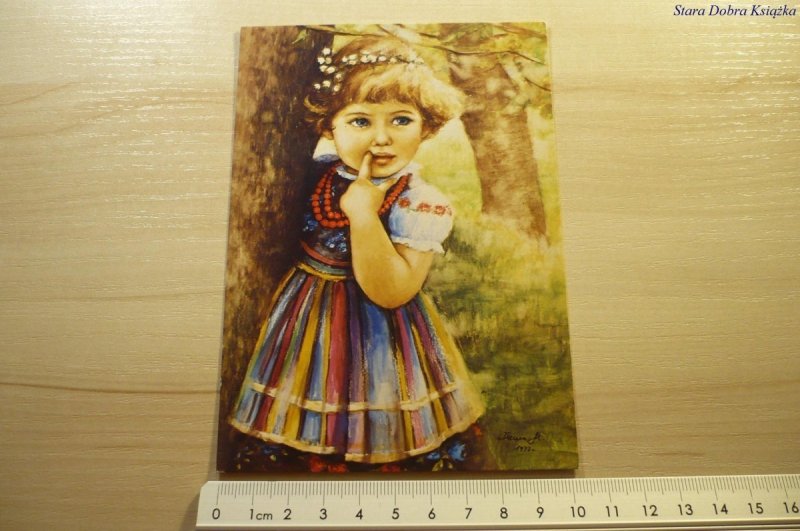 PORTRET DZIEWCZYNKI #4 MAL. D. MUSZYŃSKA-ZAMORSKA