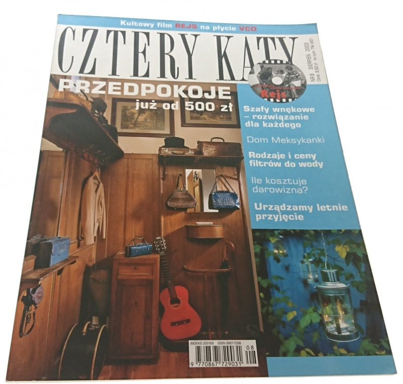 CZTERY KĄTY NR 8 SIERPIEŃ 2003 BEZ PŁYTY VCD