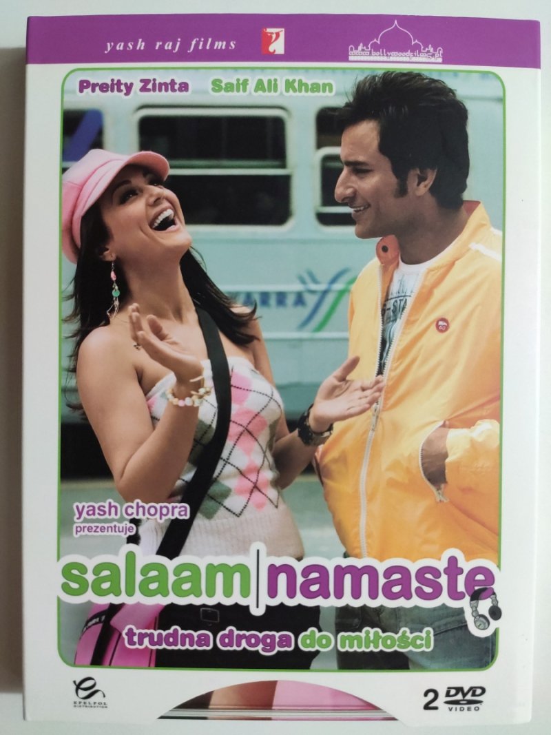 DVD. SALAAM NAMASTE – TRUDNA DROGA DO MIŁOŚCI