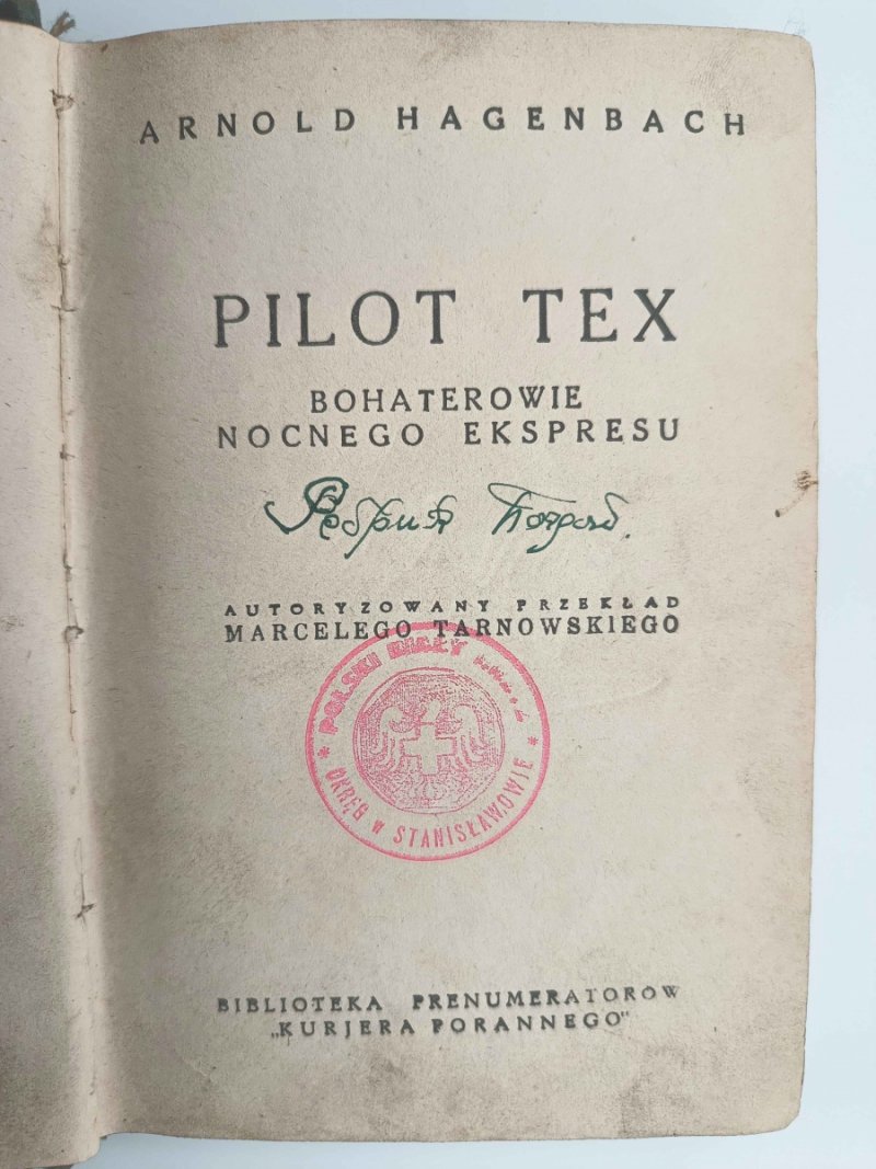 PILOT TEX - Arnold Hagenbach