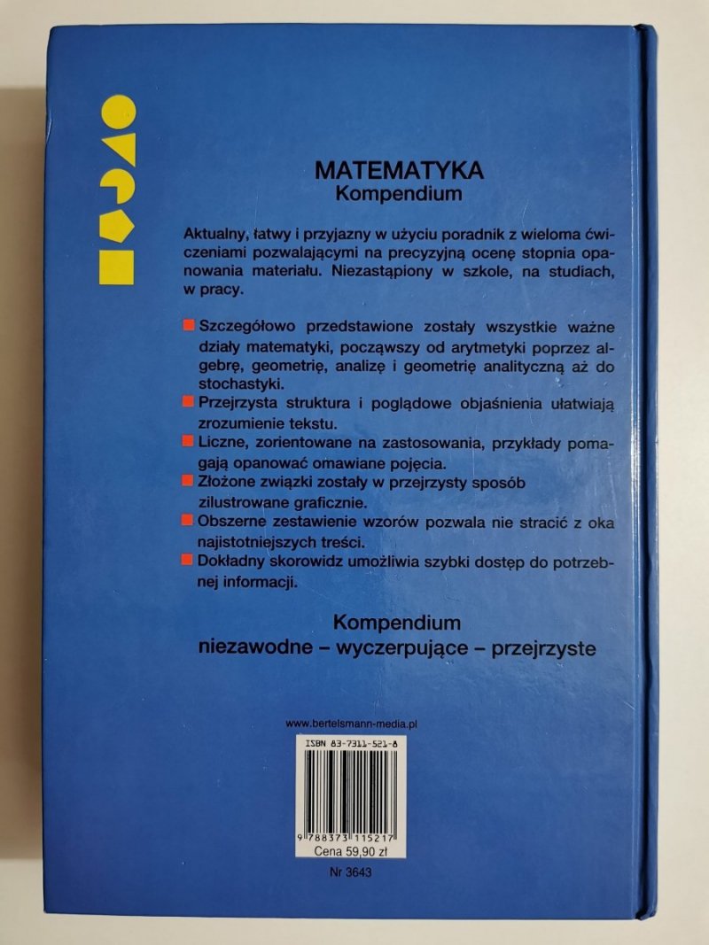 KOMPENDIUM MATEMATYKA - Katja Maria Delventhal 2002