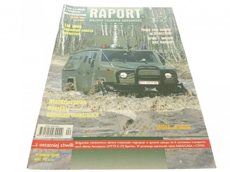 RAPORT. WOJSKO TECHNIKA OBRONNOŚĆ 04 2005