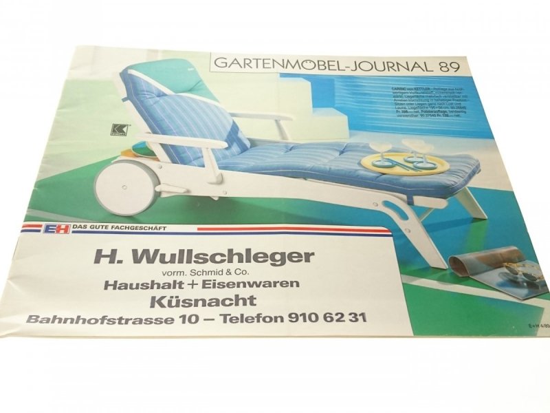 GARTENMOBEL-JOURNAL 89 H. WULLSCHLEGER 
