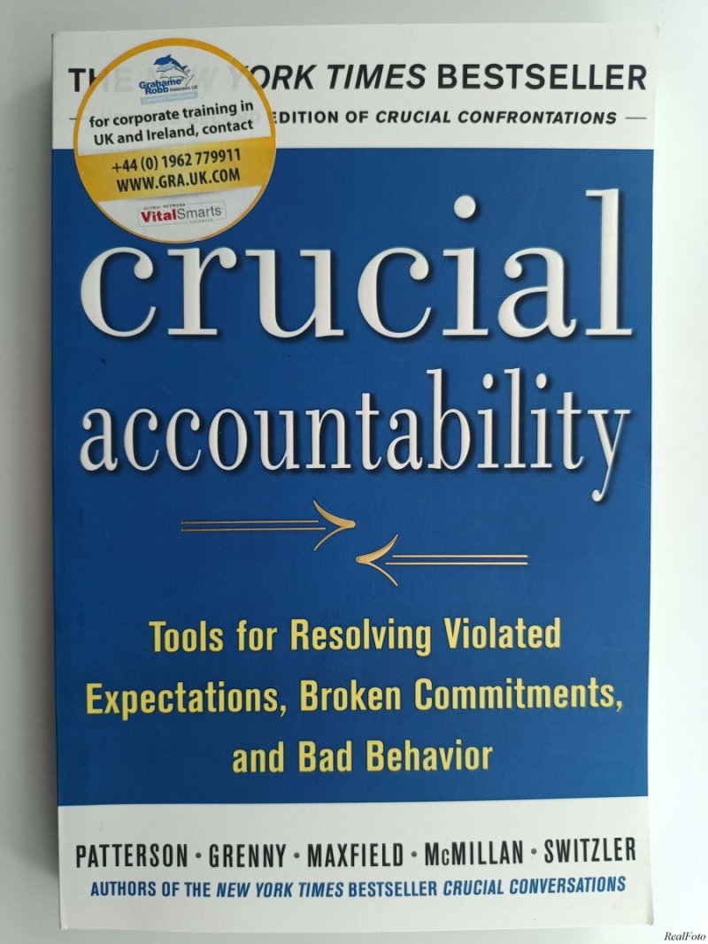 CRUCIAL ACCOUNTABILITY - Kerry Patterson