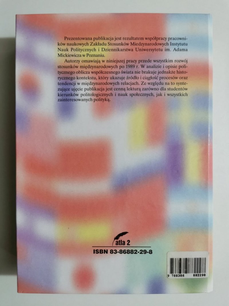 STOSUNKI MIĘDZYNARODOWE - red. W. Malendowski 
