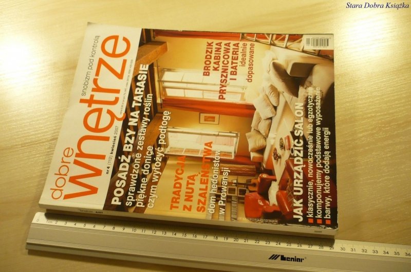 DOBRE WNĘTRZE NR 4 (112) KWIECIEŃ 2007