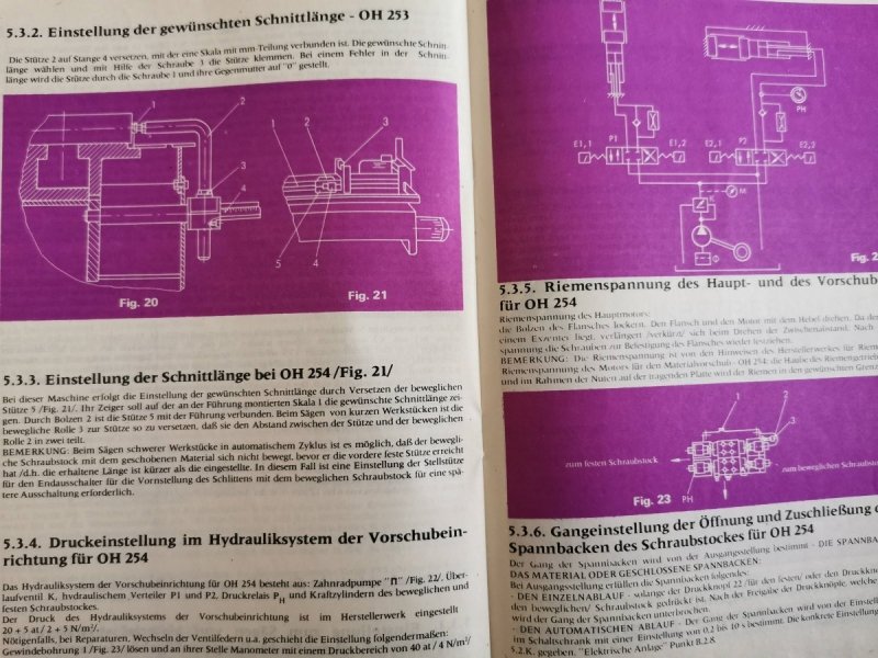 BEDIENUNGSANLEITUNG OH253 / OH254 HALBAUTOMATISCHE