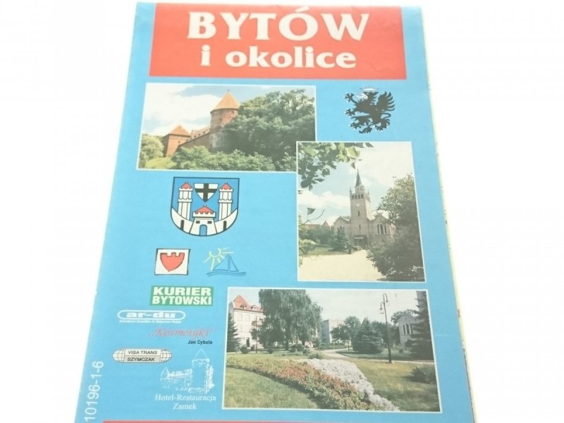 BYTÓW I OKOLICE. PLAN MIASTA I POJEZIERZA