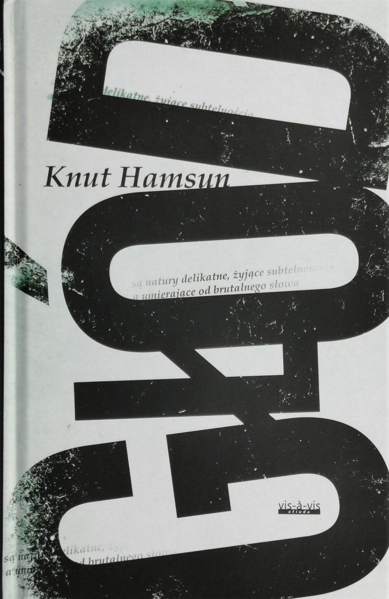 GŁÓD - Knut Hamsun