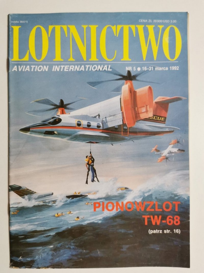 LOTNICTWO NR 5 1992