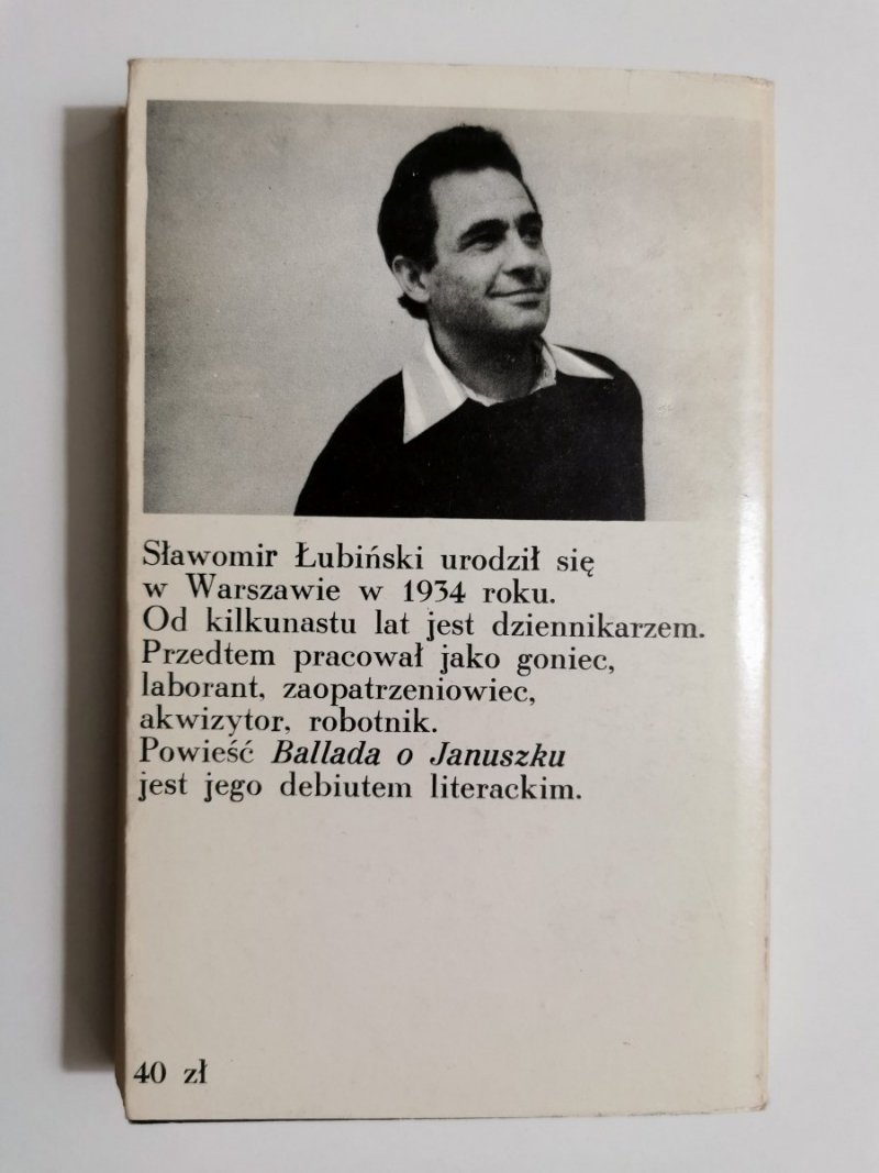 BALLADA O JANUSZKU - Sławomir Łubiński 1980
