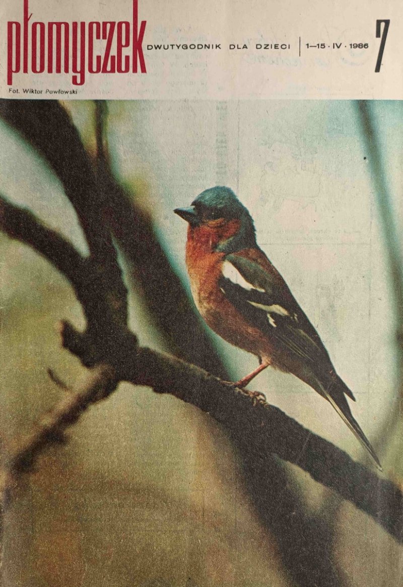 PŁOMYCZEK DWUTYGODNIK DLA DZIECI NR 7/1986