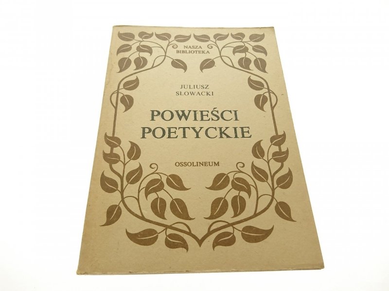 POWIEŚCI POETYCKIE - Juliusz Słowacki 1987