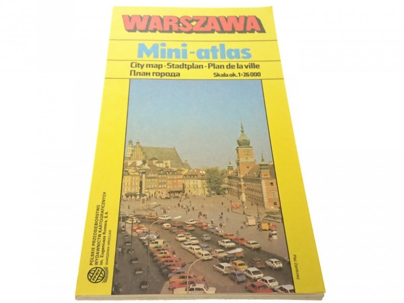 WARSZAWA MINI-ATLAS (1993)