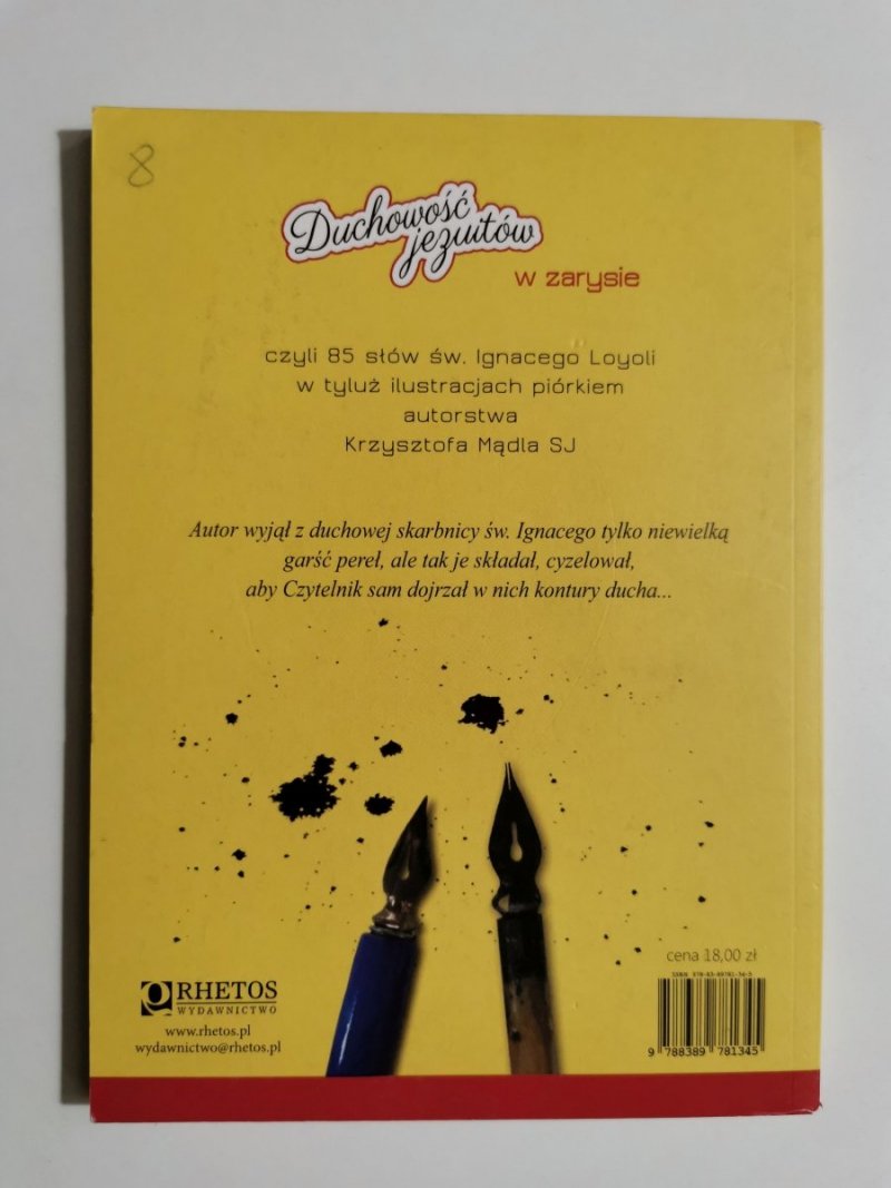 DUCHOWOŚĆ JEZUITÓW W ZARYSIE - Krzysztof Mądel SJ 