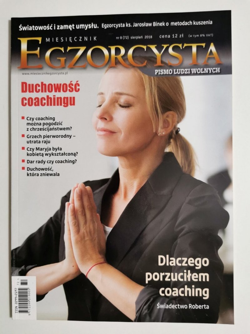 EGZORCYSTA NR 8 (72) SIERPIEŃ 2018