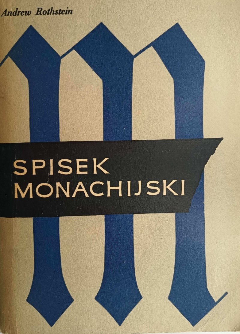 SPISEK MONACHIJSKI - Andrew Rothstein