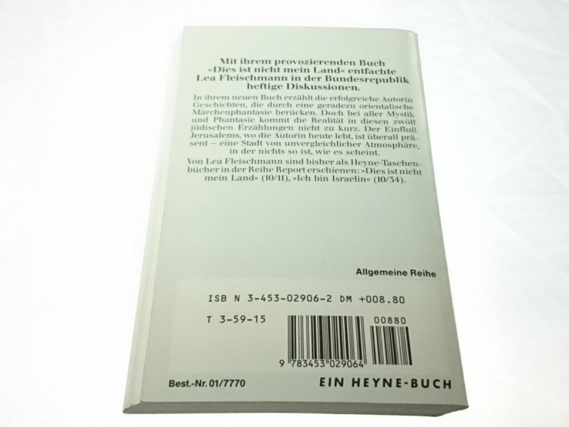 NICHTS IST SO, WIE ES UNS SCHEINT Lea Fleischmann