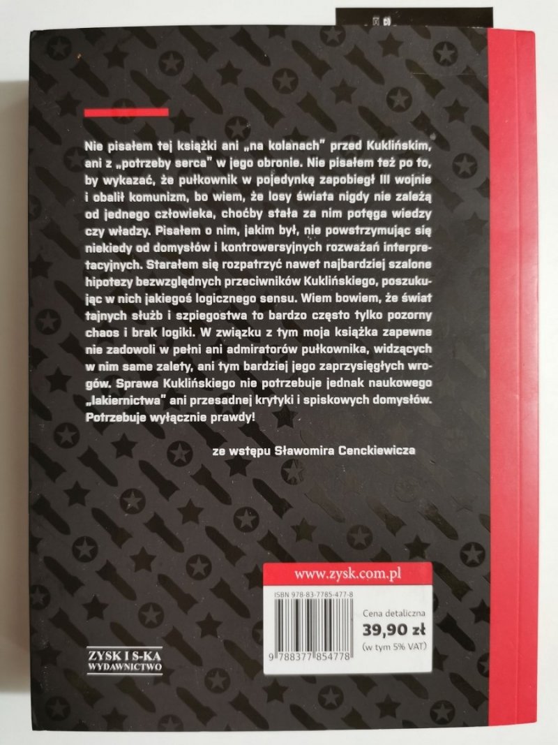 ATOMOWY SZPIEG. RYSZARD KUKLIŃSKI I WOJNA WYWIADÓW 