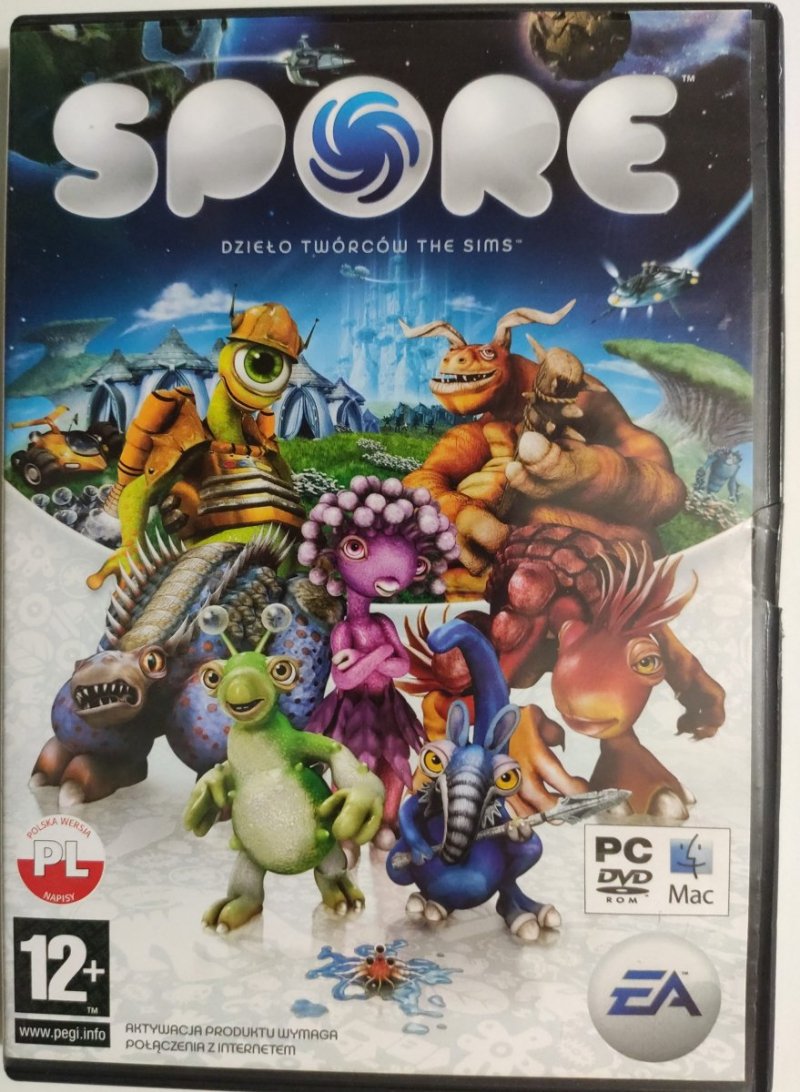 PC-DVD. SPORE – EA