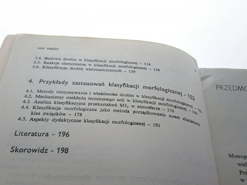 KLASYFIKACJA PIERWIASTKÓW I ZWIĄZKÓW CHEMICZNYCH