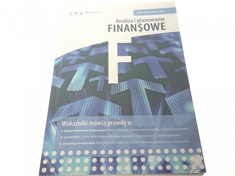 ANALIZA I PLANOWANIE FINANSOWE - Duda-Piechaczek