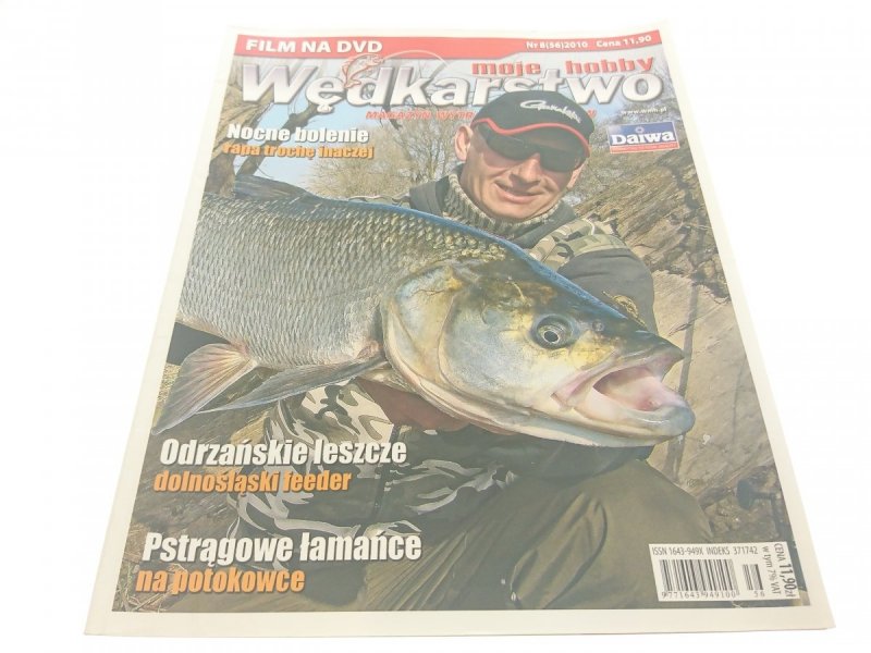 MOJE HOBBY WĘDKARSTWO NR 8 56 2010