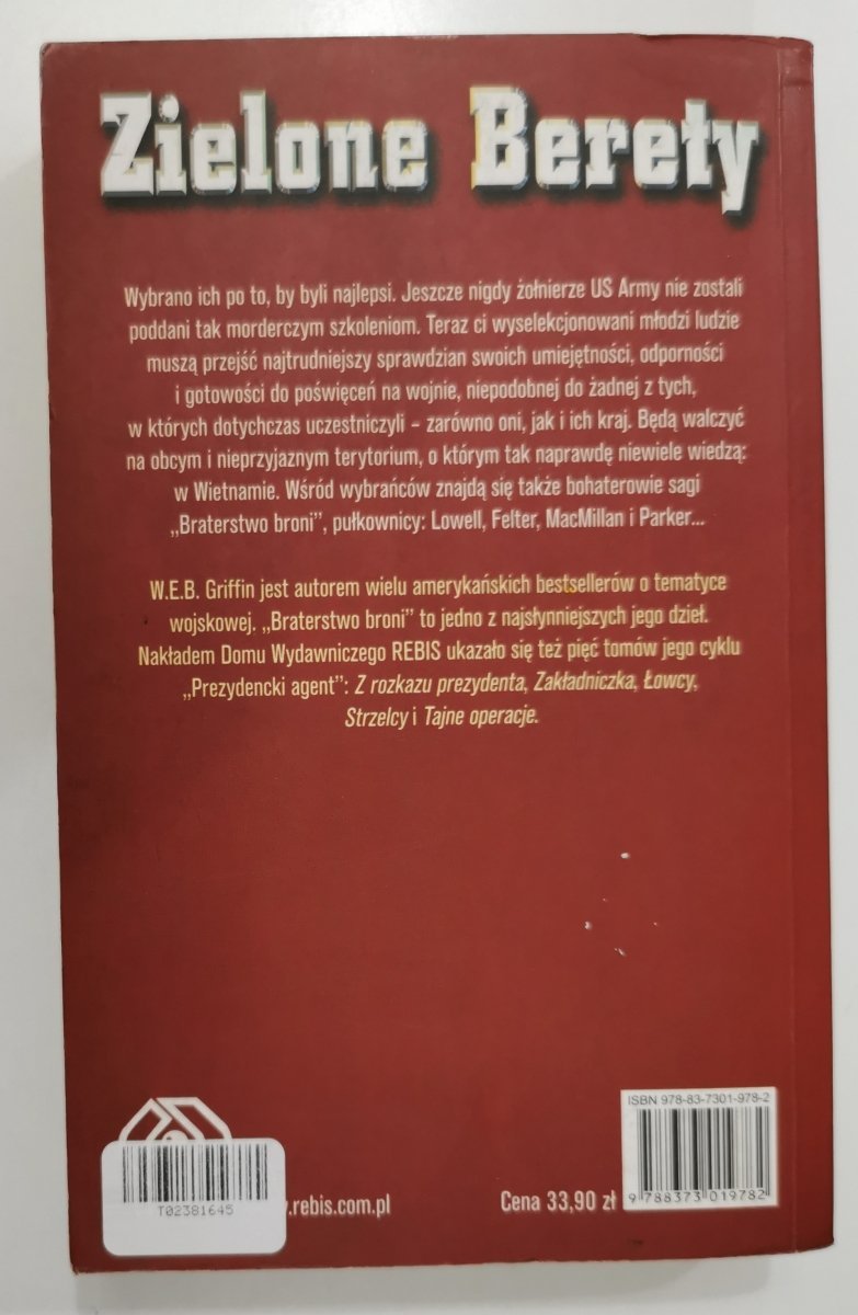 ZIELONE BERETY - W.E.B. Griffin