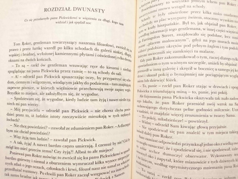 KLUB PICKWICKA TOM 2 - Karol Dickens 1987