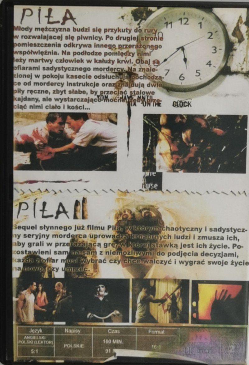 DVD. PIŁA