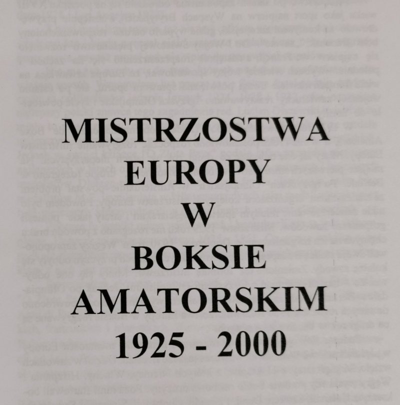 MISTRZOWSKIE PASY - Jan Skotnicki 2000
