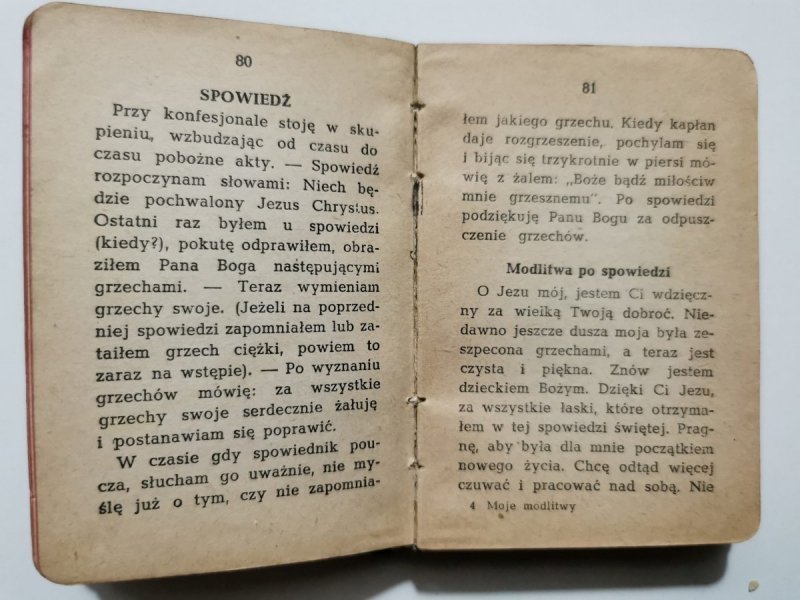 MOJE MODLITWY 1957 - Marian Finke