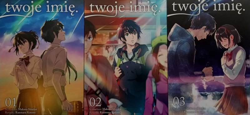 TWOJE IMIĘ. TOMY 1-3 - Makoto Shinkai