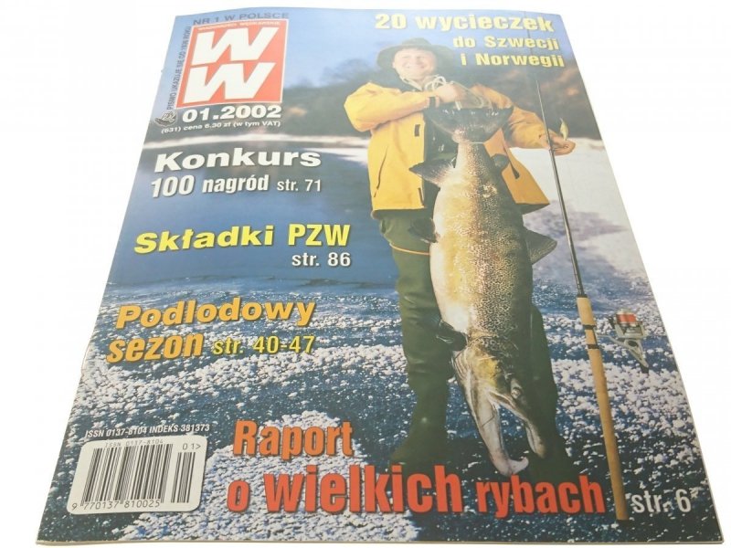WIADOMOŚCI WĘDKARSKIE 1/02 - TAJNA BROŃ
