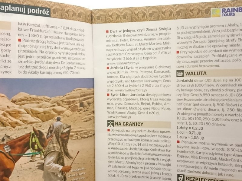 NATIONAL GEOGRAPHIC TRAVELER. JORDANIA I IZRAEL