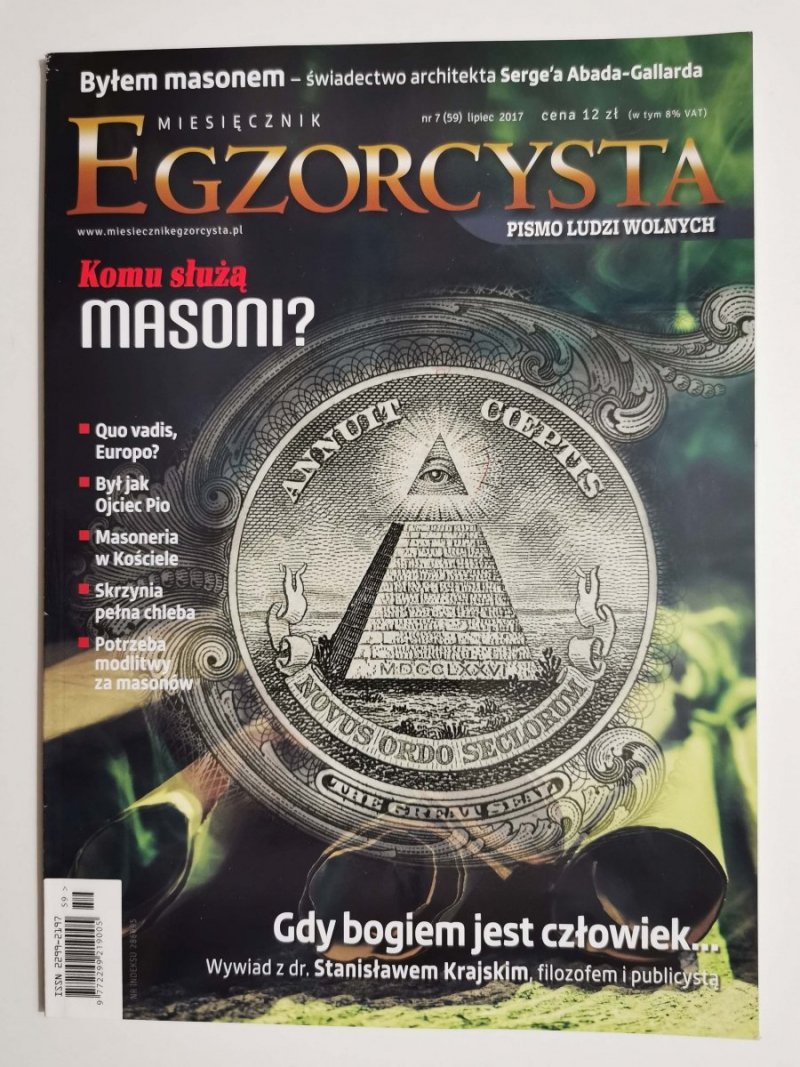 EGZORCYSTA NR 7 (59) LIPIEC 2017