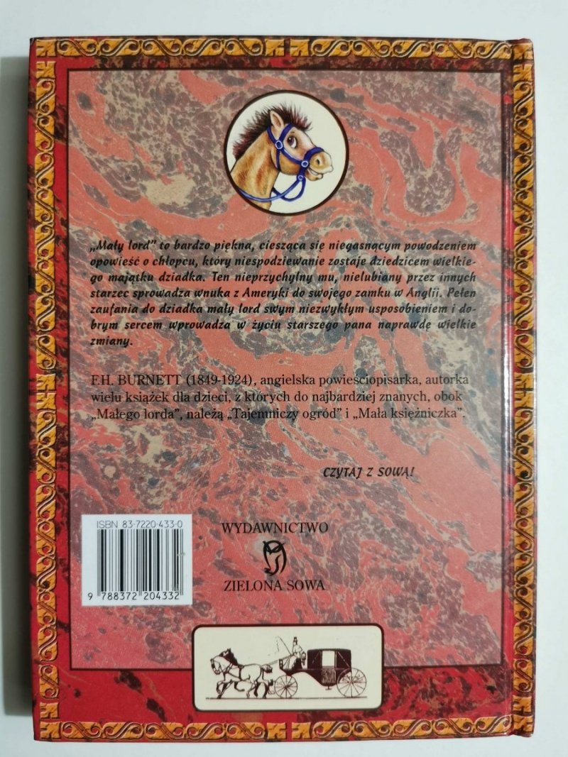 MAŁY LORD - Frances Hodgson Burnett