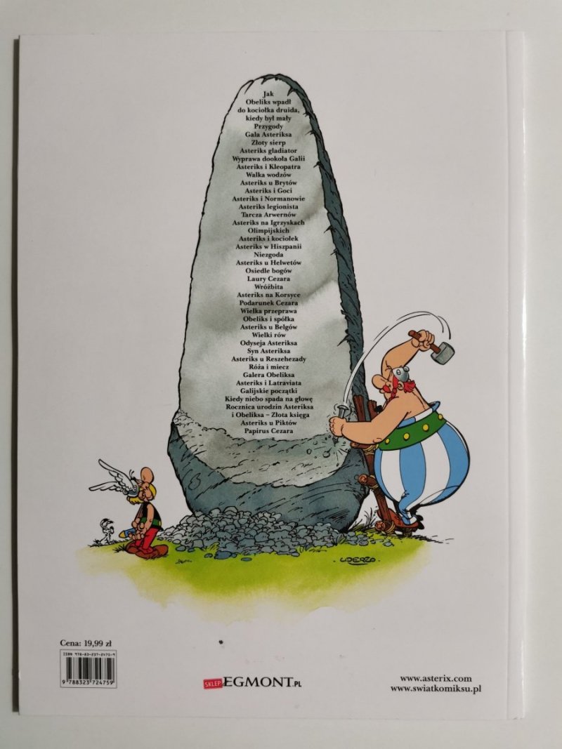 TARCZA ARWERNÓW ALBUM 11 - Gościnny Uderzo 2011