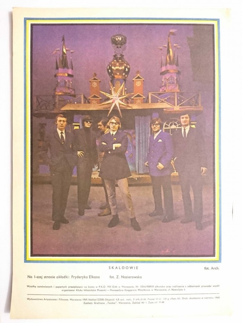 KLUB MIŁOŚNIKÓW PIOSENKI SYNKOPA Zeszyt 3 (9) 1969