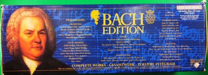 Johann Sebastian Bach – Complete Works (155 CD)
