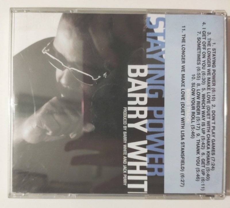 CD. BARRY WHITE STAYING STRONG