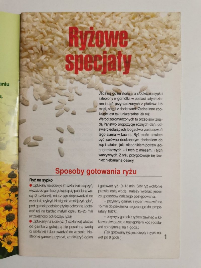 LUBIĘ GOTOWAĆ NUMER 8/2002 RYŻOWE SPECJAŁY