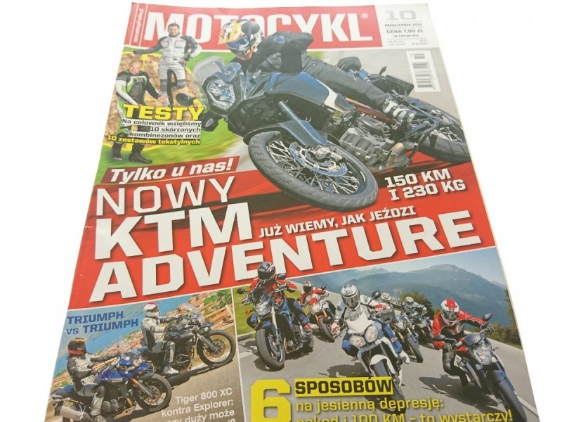 MOTOCYKL NR 215. 10 PAŹDZIERNIK 2012