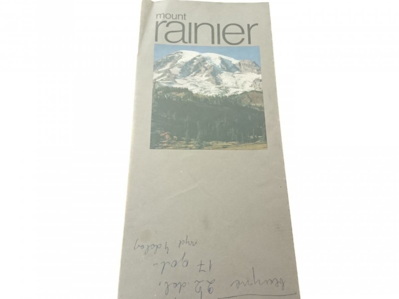 MOUNT RAINIER. NATIONAL PARK