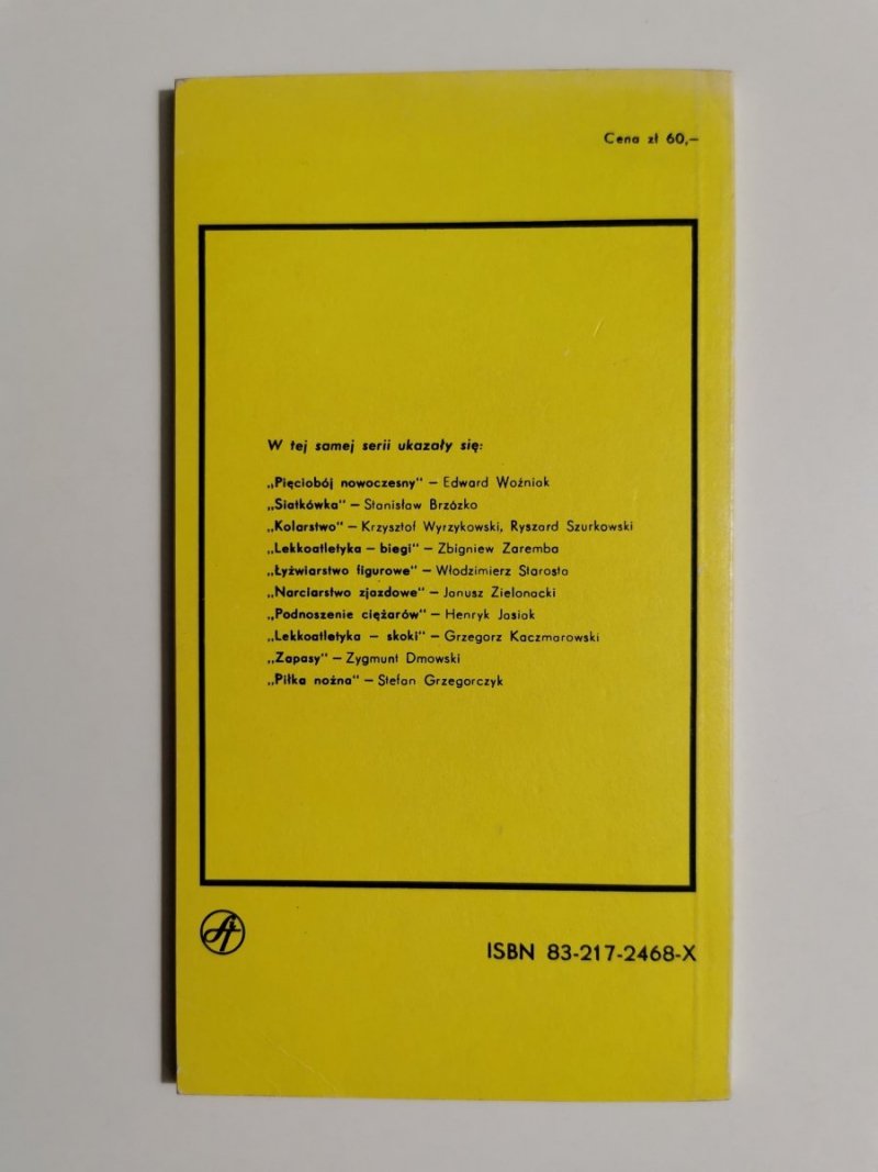 I TY ZOSTANIESZ OLIMPIJCZYKIEM. PŁYWANIE - Edmund Bartkowiak 1984
