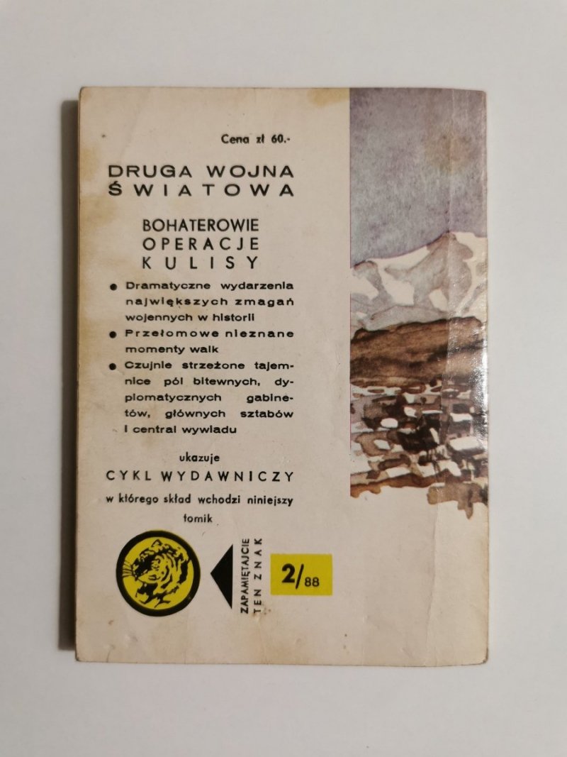 ŻÓŁTY TYGRYS: Z SIŁĄ HALNEGO - Bolesław Jagielski 1988