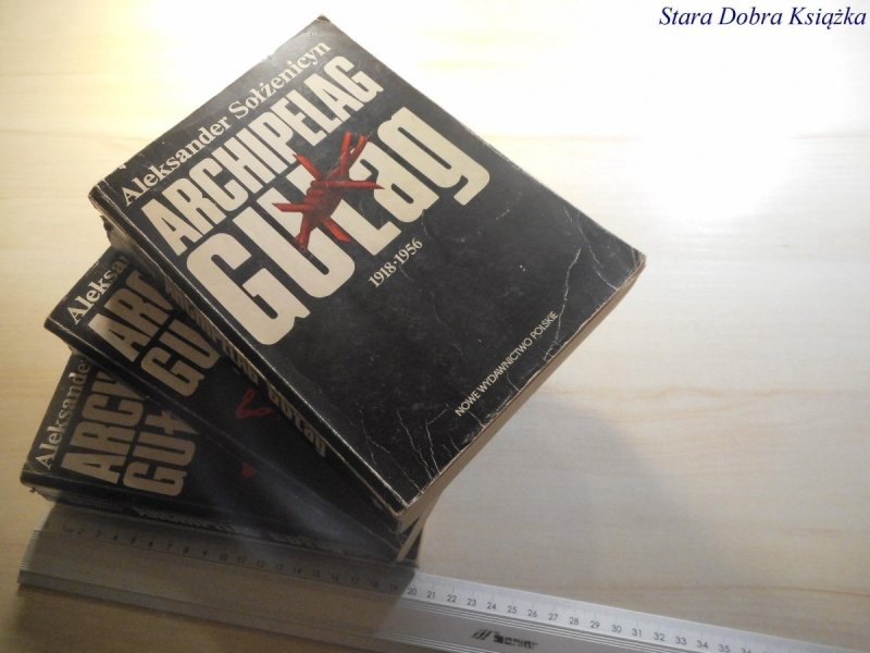 ARCHIPELAG GUŁAG TOMY OD 1 DO 3 - Sołżenicyn 1990