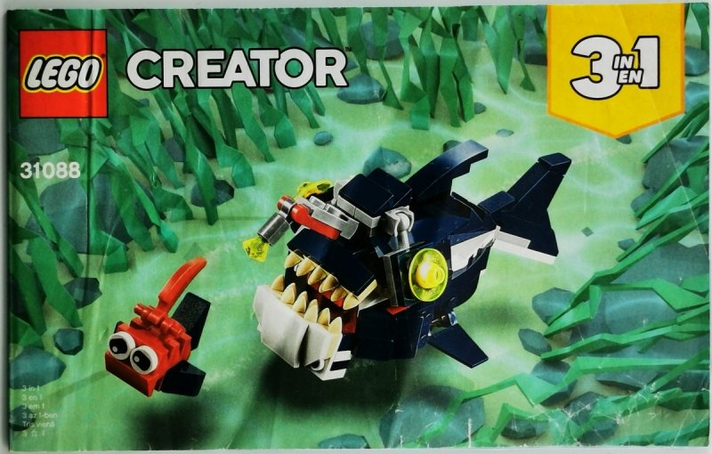 INSTRUKCJA.  LEGO CREATOR 31088  